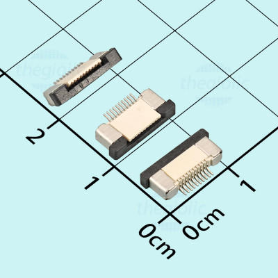 Cổng FPC 10 Chân 0.5mm Tiếp Điểm Dưới