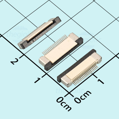 Cổng FPC 20 Chân 0.5mm Tiếp Điểm Dưới