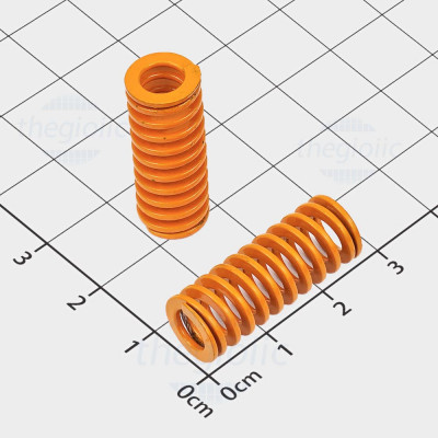 Lò Xo Nâng Bàn Nhiệt Máy In 3D 25x10mm Màu Vàng