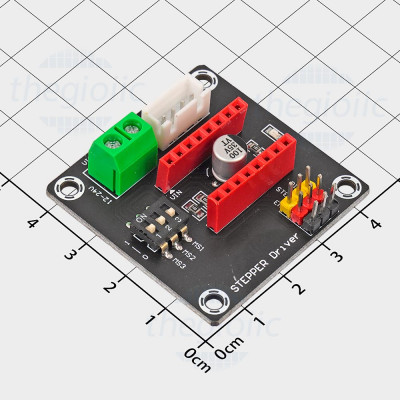 Đế Ra Chân Mạch Điều Khiển Động Cơ A4988 DRV8825 12-24VDC