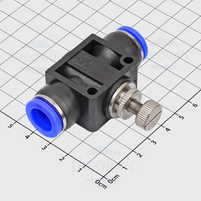 PSA-12 Van Tiết Lưu Khí Nén Gắn Ống 12mm