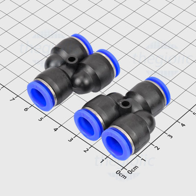 PY10 Đầu Nối Khí Nén Chữ Y Ống 10mm