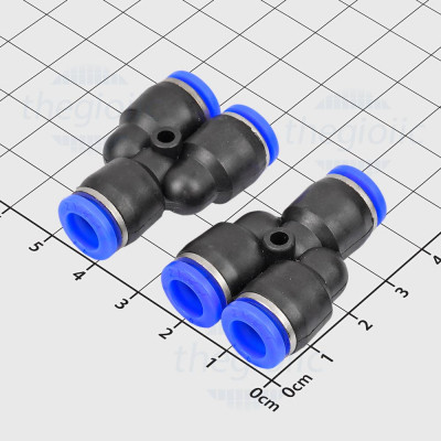 PY6 Đầu Nối Khí Nén Chữ Y Ống 6mm