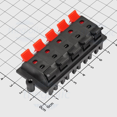 WP10-03 Đầu Nối, Trạm Kẹp Loa Cái 10 Đầu Hàn PCB