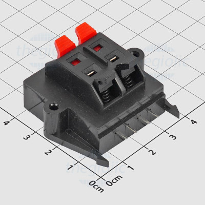 WP4-11 Đầu Nối, Trạm Kẹp Loa Cái 4 Đầu Hàn PCB