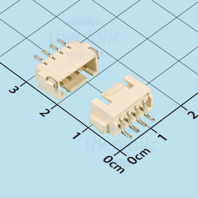 Đầu XHB-4AB 2.54mm 4 Chân Dán SMD Nằm Ngang