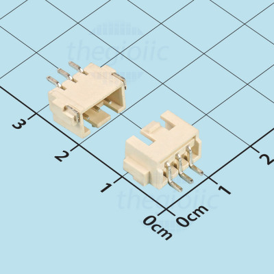 Đầu XHB-3AB 2.54mm 3 Chân Dán SMD Nằm Ngang