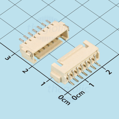 Đầu XHB-7AB 2.54mm 7 Chân Dán SMD Nằm Ngang