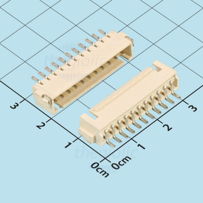 Đầu XHB-11AB 2.54mm 11 Chân Dán SMD Nằm Ngang