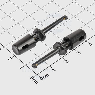 HT01 Đầu Móc Kiểm Tra Điện 5A 250V Màu Đen Dài 40mm