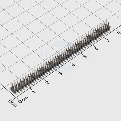 Hàng Rào Đực Đôi 2.0mm 80 Chân 2 Hàng SMD