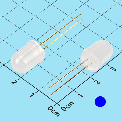 LED Xanh Dương 10mm Đục