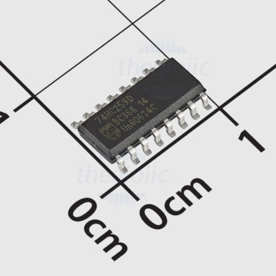 74HC259D,653 IC Latch Addressable D-Type, Standard 16-SOIC