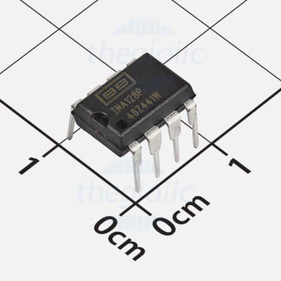 INA128P IC Instrumentation Amplifier 1.3MHZ, 8-DIP