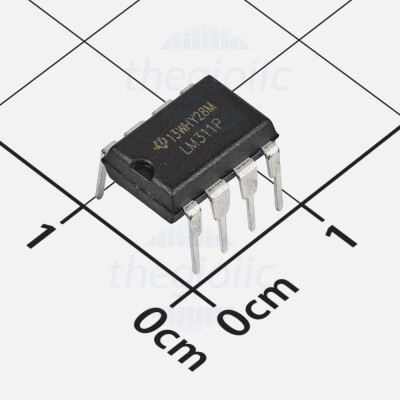 LM311P IC Comparator, Open Collector/Emitter, 8-DIP