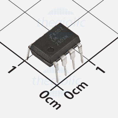 LM2903N IC Dual Comparator, Open Collector, 8-DIP