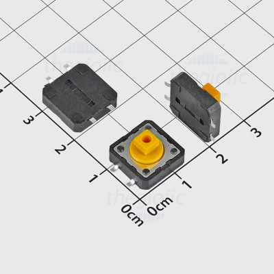 Nút Nhấn 12x12mm Cao 7.3mm 4 Chân SMD