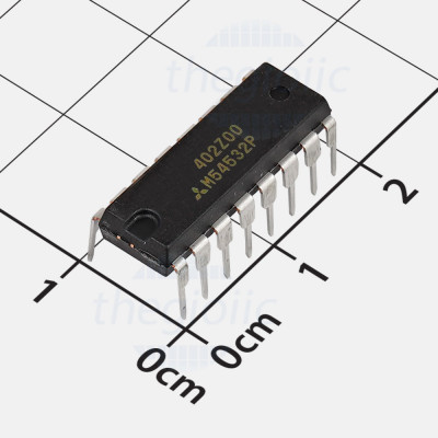 M54532P Transistor NPN 4 Ngõ Ra Darlington 50V 1.5A 16-DIP