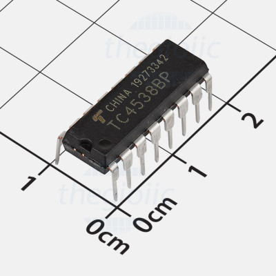 TC4538BP IC Monostable Multivibrator 100ns, 16-DIP