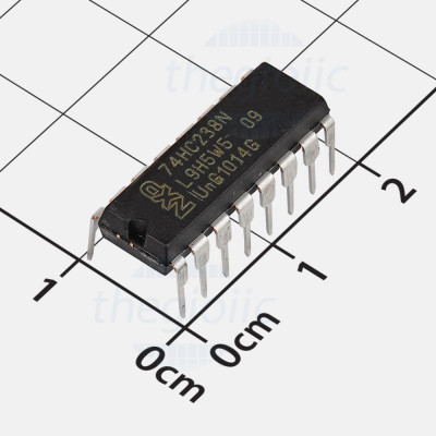 74HC238N,652 IC Decoder/Demultiplexer, 16-DIP