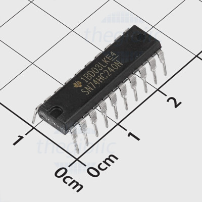 SN74HC240N IC Buffer Inverting Element 3-State Output, 20-DIP