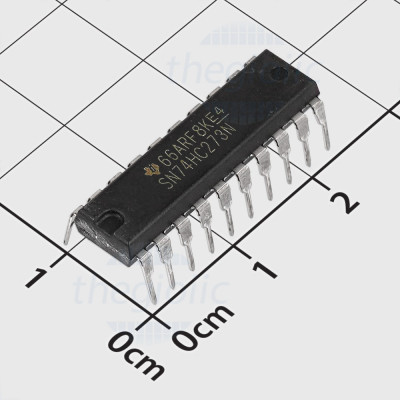 SN74HC273N IC Flip Flop D-Type Positive Edge 60MHz, 20-DIP