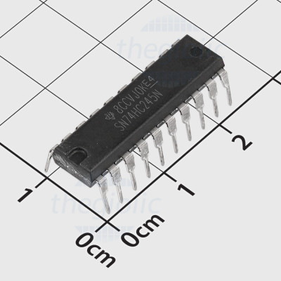 SN74HC245N IC Bus Transceiver Non-Inverting 8 Bit, 3-State 20-DIP