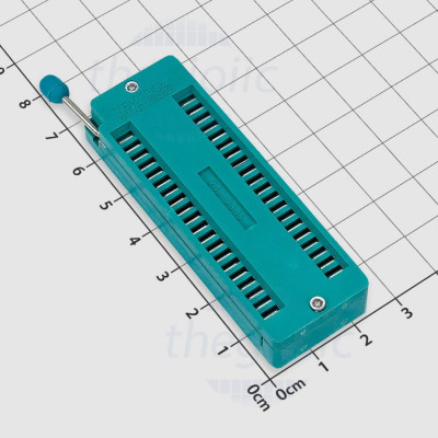 Đế IC Gài 40 Chân ZIF Xuyên Lỗ