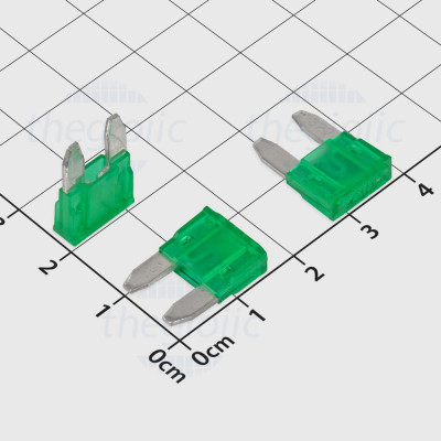 Cầu Chì Xe Máy, Ô Tô Màu Xanh Lá Mini Blade 30A 32V