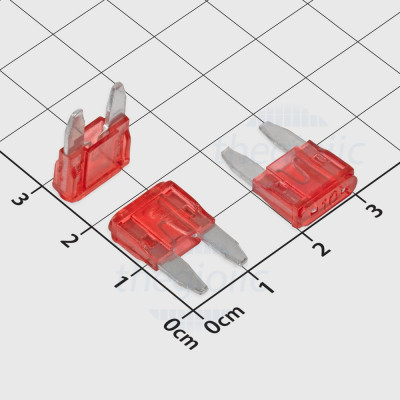 Cầu Chì Xe Máy, Ô Tô Màu Đỏ Mini Blade 10A 32V