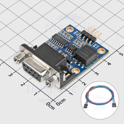 Mạch Chuyển Đổi RS232 To TTL Cổng DB9 Cái Có Cách Ly 3.3/5V