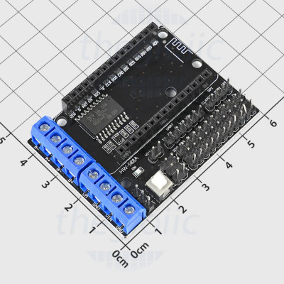 ESP12E Lua L293D Đế Ra Chân WiFi ESP8266 Nodemcu