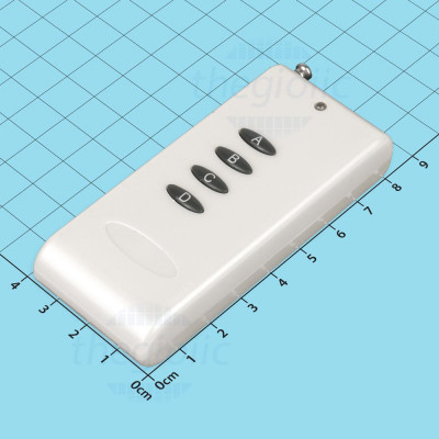 Remote 433Mhz Fixed Code 4 Nút ABCD Truyền 1000m