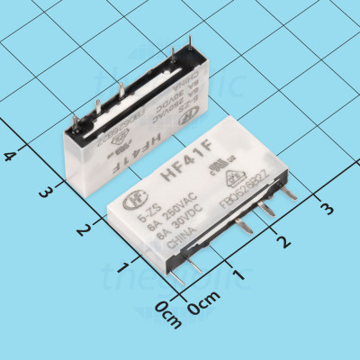 HF41F-5-ZS Rơ Le 5VDC 6A SPDT 5 Chân