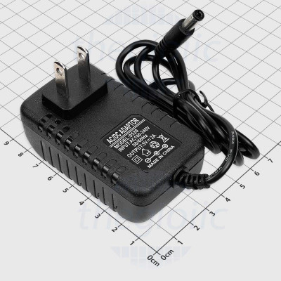 Nguồn Adapter 5V 2A Đầu DC 5.5x2.1mm Dài 1m