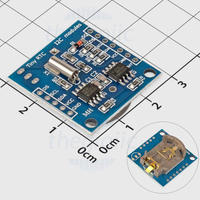 HW-111 Mạch Thời Gian Thực TinyRTC DS1307 Giao Tiếp I2C