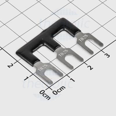 TB2503 Thanh Lược Nối Mạch 3 Cực 25A 600VAC Màu Đen