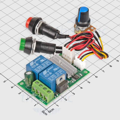 Mạch Điều Khiển Tốc Độ Động Cơ PWM 3A Có Đảo Chiều