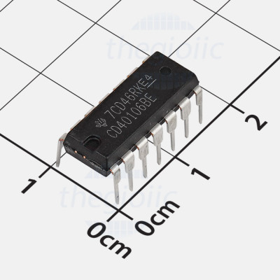 CD4016BE IC Quad Bilateral FET Switches, 14-DIP