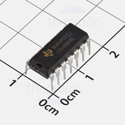 CD4066BE IC Quad Bilateral FET Switches 1:1, 14-DIP