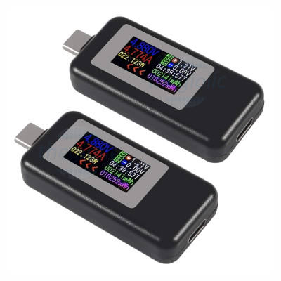 MX18L Type-C USB Tester 2 Chiều Màu Đen