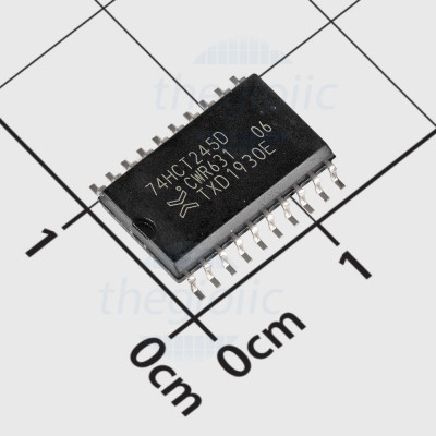 74HCT245D,652 IC Bus Transceiver Non-Inverting 8 Bit, 3-State 20-SOIC