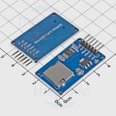 Mạch Đọc Thẻ Nhớ MicroSD Giao Tiếp SPI