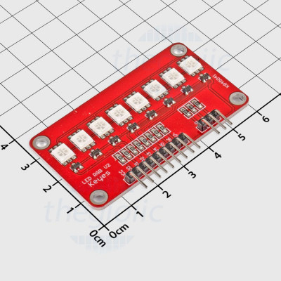 Mạch 8 LED RGB 5050 V2 5VDC