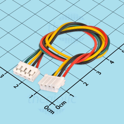 Dây Bus EH2.54 2 Đầu Cái 4 Tiếp Điểm 2.54mm Dài 10cm