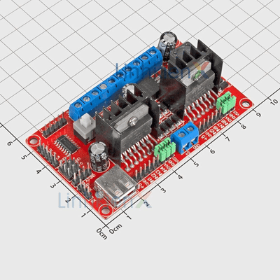 L298N-Dual Mạch Cầu H 2A V3