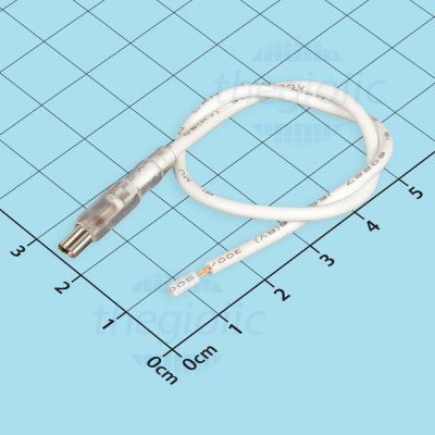 Dây 1 Đầu Cosse 2.8 x 0.5mm Cái 20AWG Dài 20cm Màu Trắng