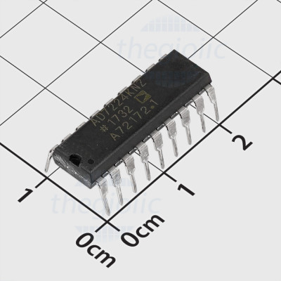 AD7224KNZ IC DAC 8 Bit 1 Channel, 143ksps 18-DIP