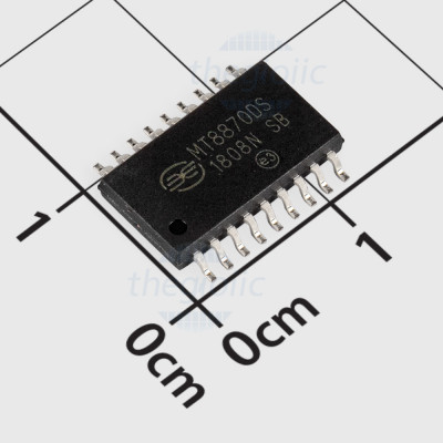 MT8870DS Telecom IC DTMF Receiver, 18-SOIC