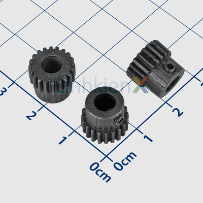 0.5M20T-5 Bánh Răng 20 Răng, Bước 0.5mm, Trục 5mm, Dây Đai 5mm